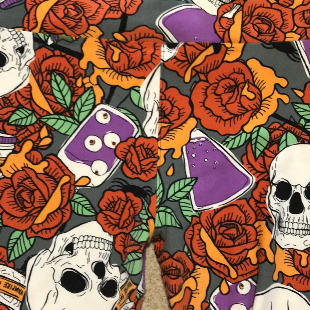 Lula roe Halloween TC leggings